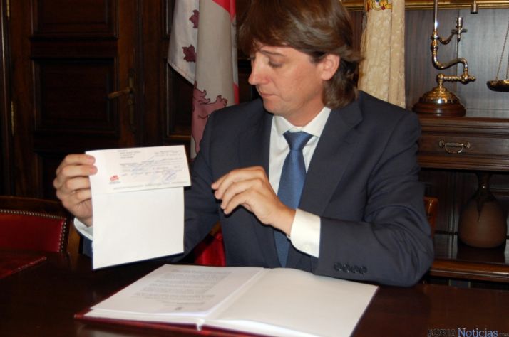 Martínez considera que el proyecto Soria, intramuros merece el mejor tratamiento.