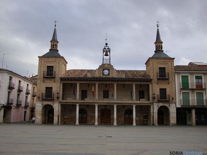Fachada de la Casa Consistorial burgense.