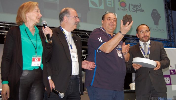 La trufa negra de Soria, estrella este miércoles en Madrid Fusión. / Dip