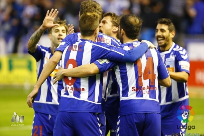 El Alavés suma ya cuarenta y dos puntos en la Liga Adelante.