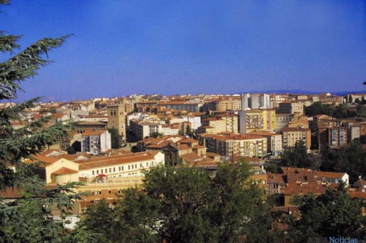 Panorámica de la ciudad de Soria.