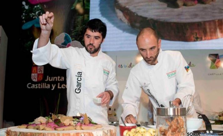 Óscar García, uno de los más destacados cocineros de Soria.