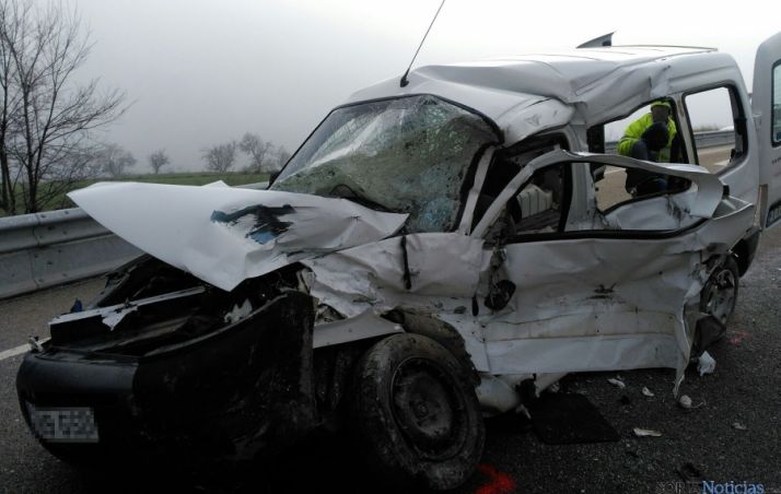 Estado del vehículo en el lugar del siniestro. / SN