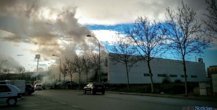 Imagen del incendio. / SN