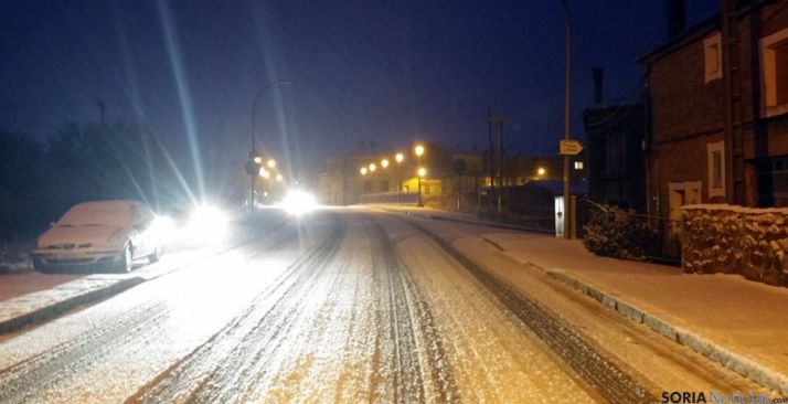 Imagen de Duruelo en la tarde-noche de este miércoles. / AS