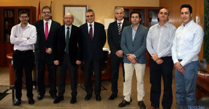 Visita de la delegación castellano-manchega.