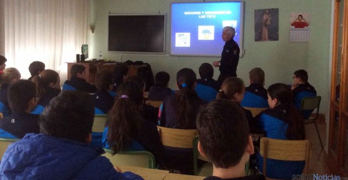 Una de las charlas impartidas.