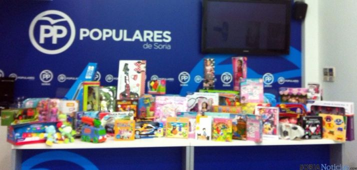 Los juguetes recogidos por NN GG.