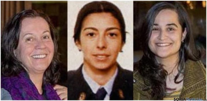 Montserrat González (izda.), Raquel Gago y Triana Martínez. / EPCYL