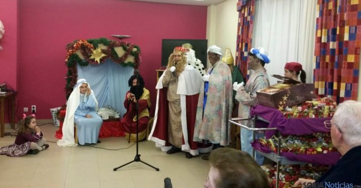 Los Reyes, en una de las residencias./SN