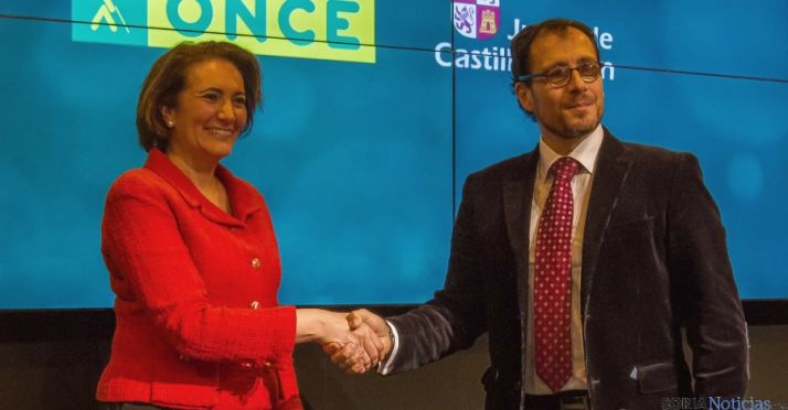 García-Cirac y Pérez, en Fitur este sábado. / Jta. 