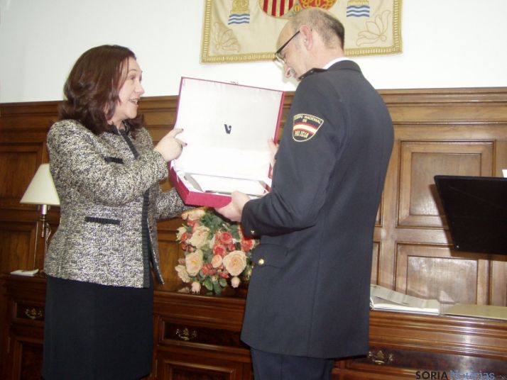 Un momento de la celebración del aniversario en Soria. /Subdelg.
