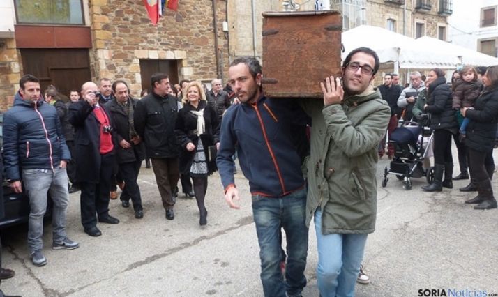 Traslado del Arca en Almarza