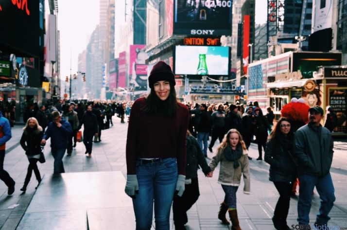 Carmen González en EEUU