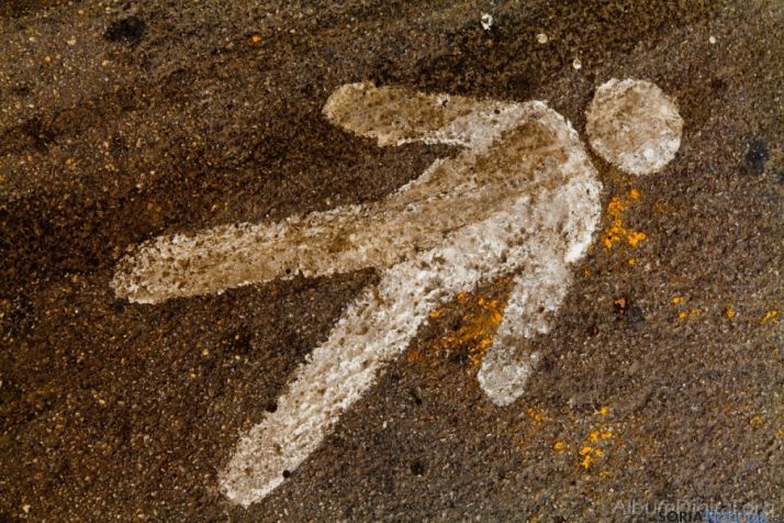 Los peatones son los más vulnerables en los accidentes de tráfico.