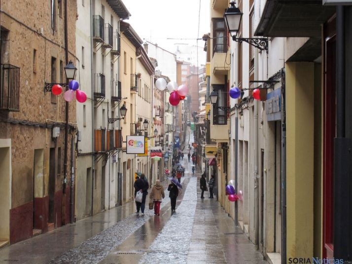 La calle Puertas de Pro tendrá campañas comerciales.