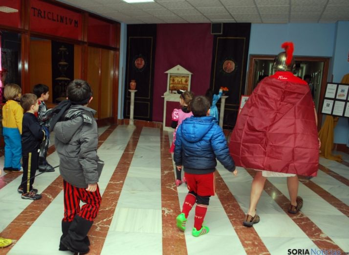 Una de las estancias del colegio. / SN