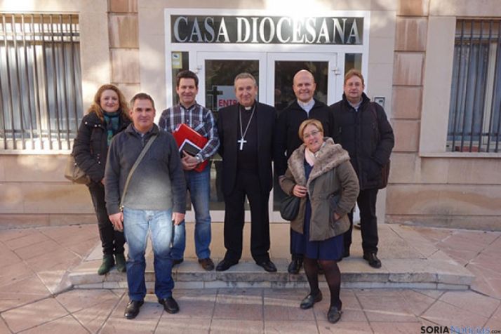 Nuevo equipo de dirección de Cáritas Diocesana.