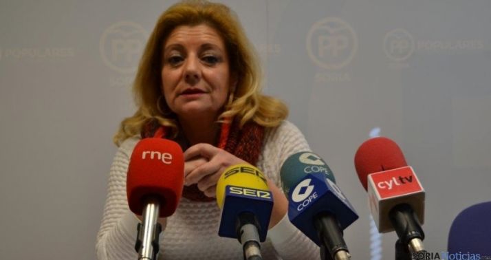 Ascensión Pérez, portavoz del PP