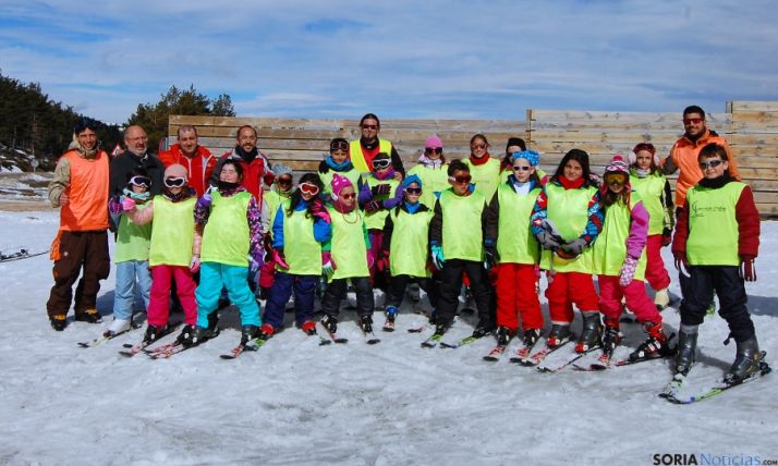 Un momento de la visita./Dip