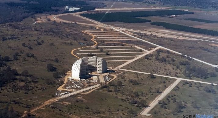 Imagen aérea del Parque Empresarial del Medio Ambiente, (PEMA). / SN