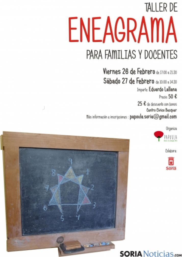 El cartel completo con la convocatoria