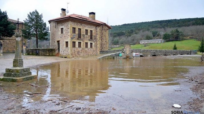 La plaza de Salduero este jueves./PN
