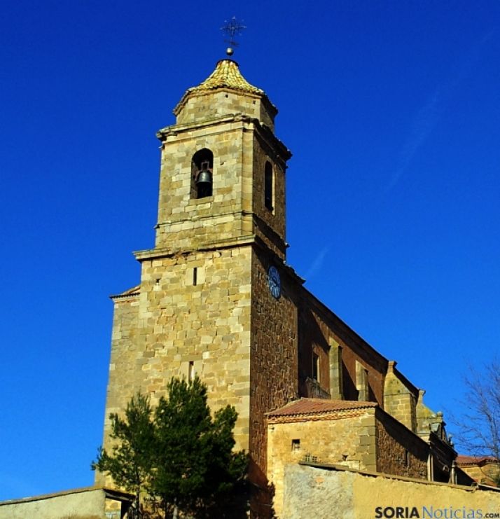 La torre de la iglesia.