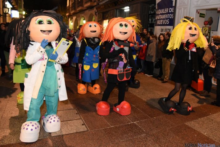 Disfraces en el desfile