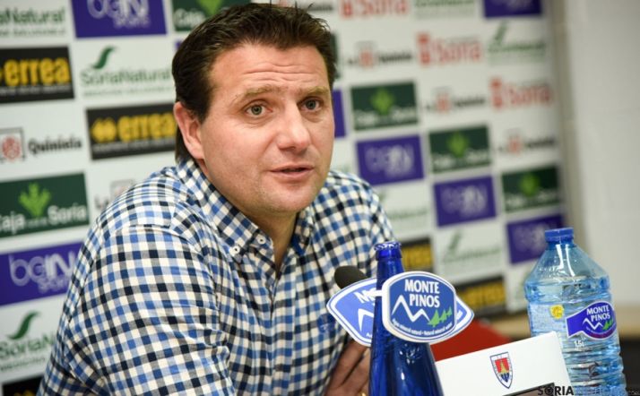 Palacios, este lunes en rueda informativa./SN