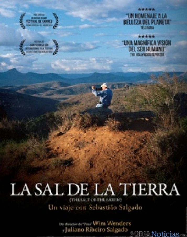 AGENDA. Cine La sal de la tierra, este miércoles a las 20.30