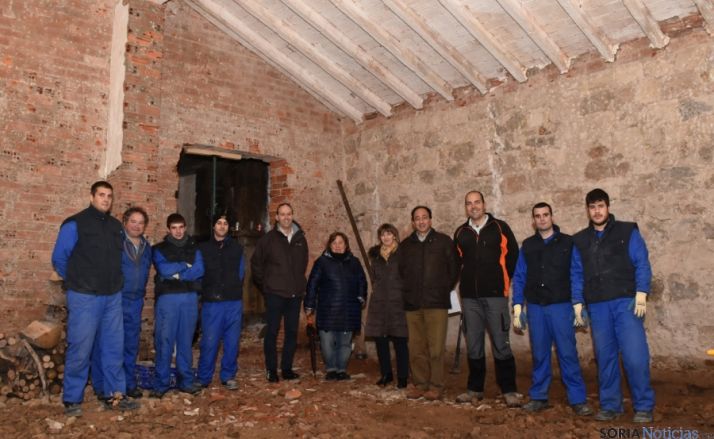 Interior del refugio