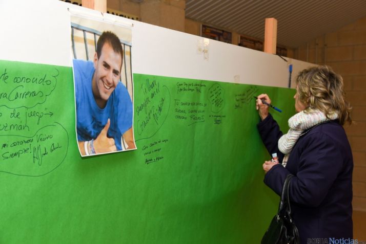 Partido de Río Duero homenaje a Diego Barranco. /Ana Isla