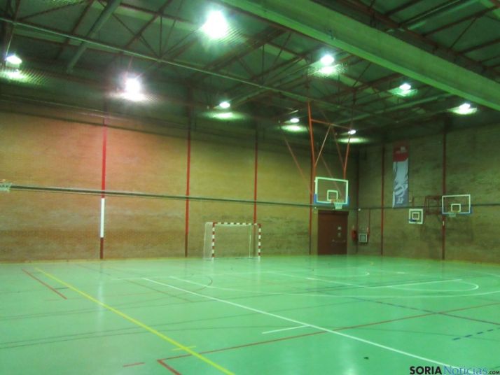 Polideportivo cubierto Río Esgueva, en Valladolid.