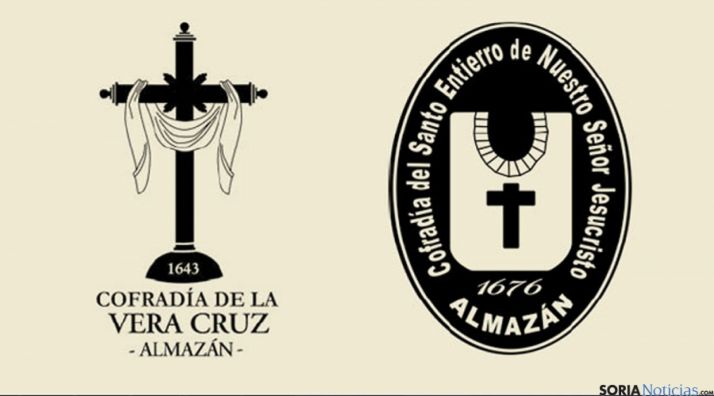 Los símbolos de ambas cofradías./SN