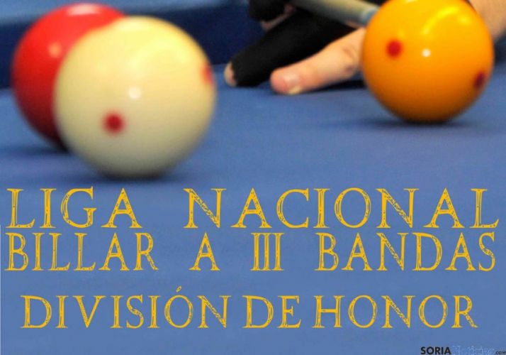 Los billaristas sorianos juegan en casa.