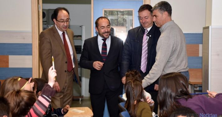 Visita institucional este jueves al centro burgense. / Jta