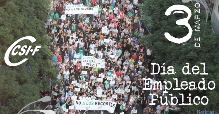 El día 3, Día del Empleado Público.