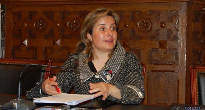 Esther Pérez, vicepresidenta de la Diputación de Soria