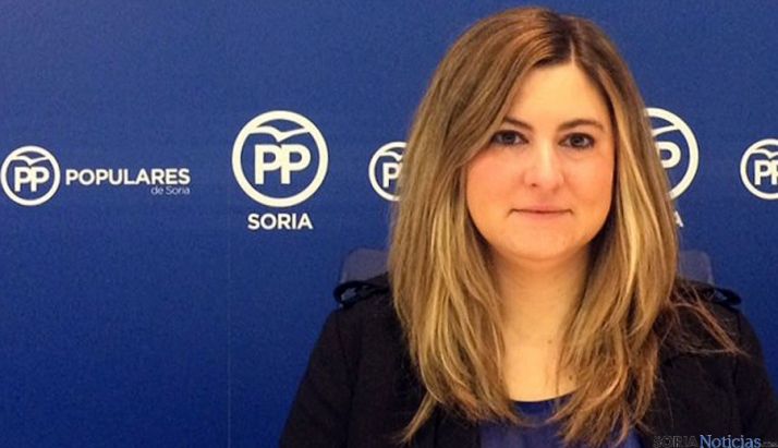 Eva García, concejal del PP en la capital.