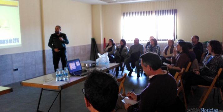 Imagen de la charla este miércoles.