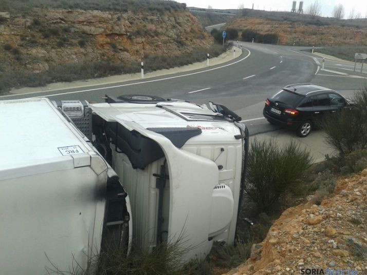 El vehículo siniestrado. / SN