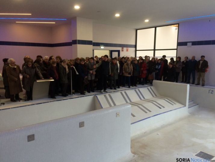 Una imagen de la visita./Ayto