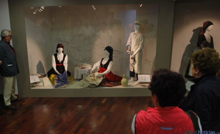 Una de las estancias del Museo del Traje, en Morón de Almazán./SN