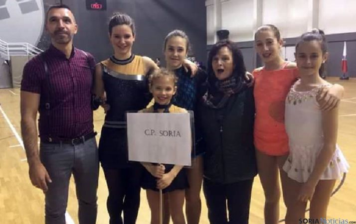 La expedición soriana en Leioa.