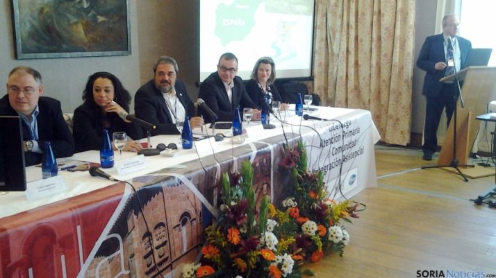 Mesa redonda del Aula SEDAP, este viernes en Soria.