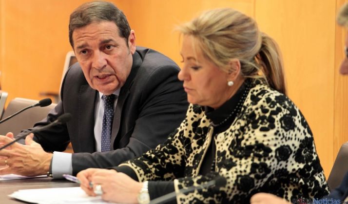 Antonio Saez Aguado y Rosa Valdeón. / Jta.