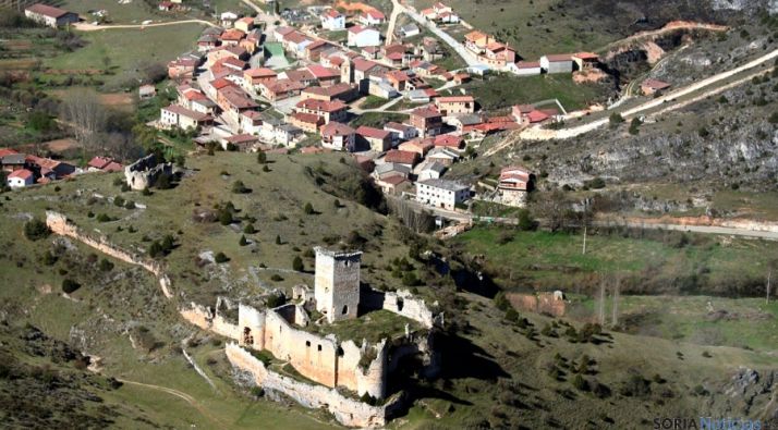El castillo de Ucero, uno de los emblemas templarios de la provincia. / SN