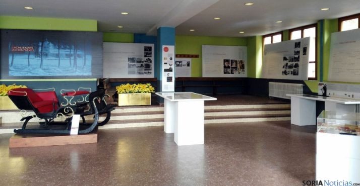 La muestra en la localidad pinariega.