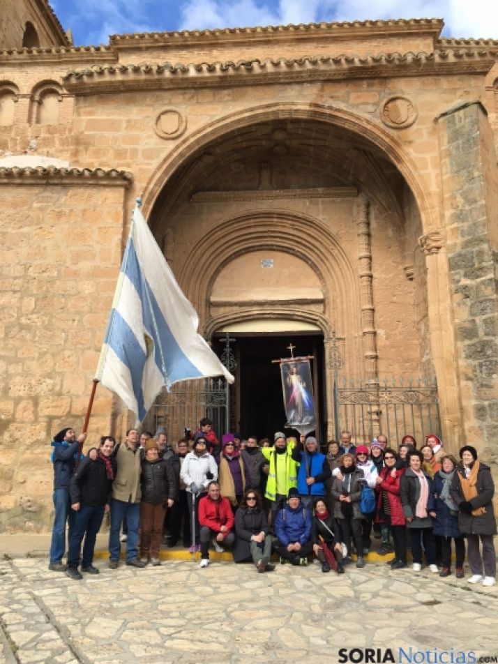 Asistentes a la peregrinación